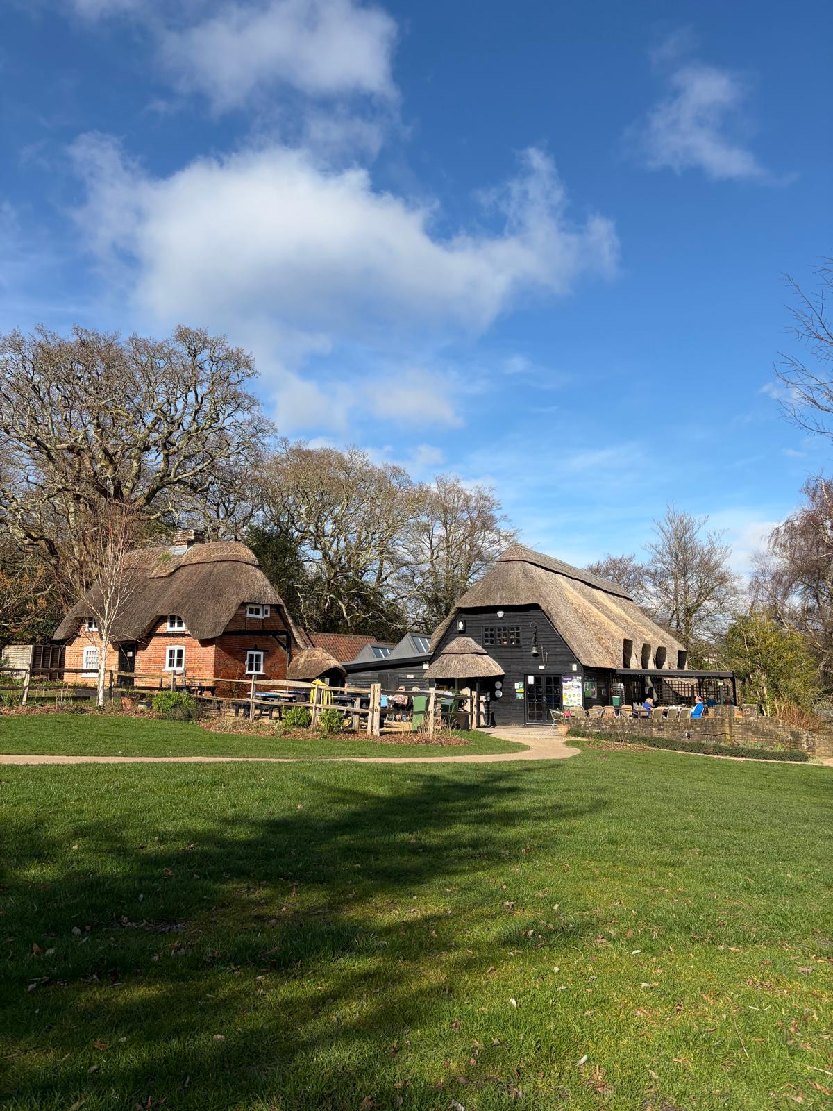 Overview of the tea house.
